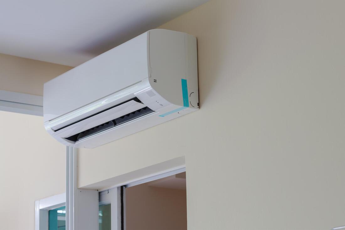 completed ductless mini split installation